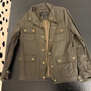 J. Crew Barn Waxed Cotton Jacket